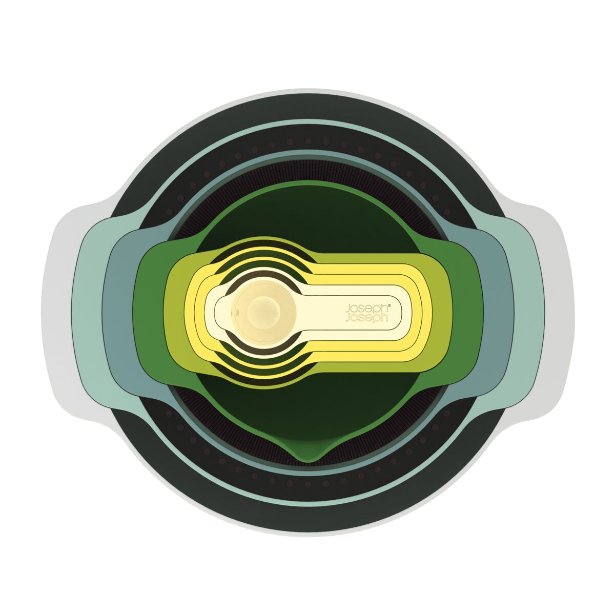 Joseph Joseph 9Piece Dishwasher Safe Compact Nesting Plus Bowl Set